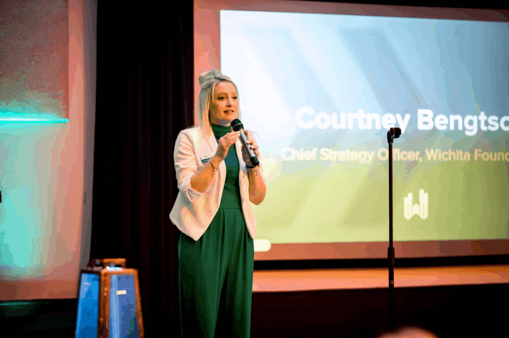 Courtney Bengtson, chief strategy officer at the Wichita Foundation