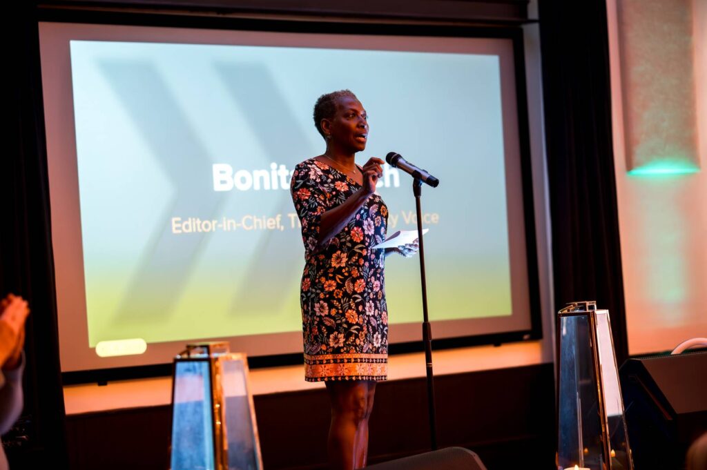 Bonita Gooch, editor in chief of The Community Voice