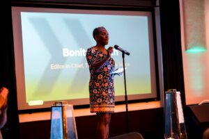 Bonita Gooch, editor in chief of The Community Voice