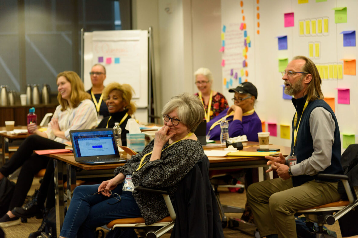 Participants in Start.coop’s cohort kick-off week in Washington, D.C. in 2023. Photo by India Kea