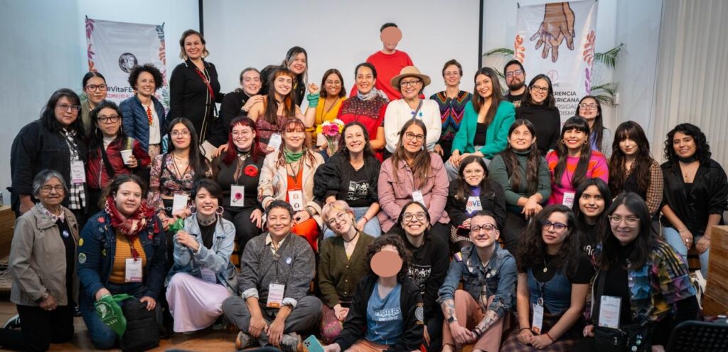 The Vita Activa community in Mexico City during the annual VitaFest festival in October 2024—building networks of care, peer support and collective resilience for journalists and media leaders from underserved communities. Photo by Santos Lázzeri