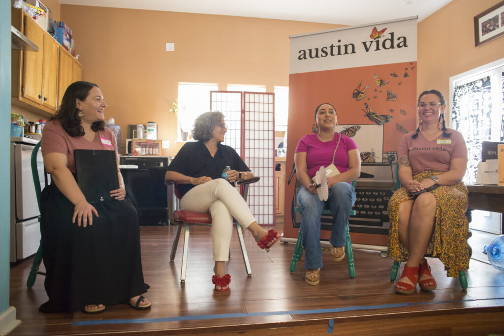 Austin Vida recently hosted a “My Austin Vida Community Reading” event, featuring personal essays. Photo by Mari G. Hernandez for Austin Vida.