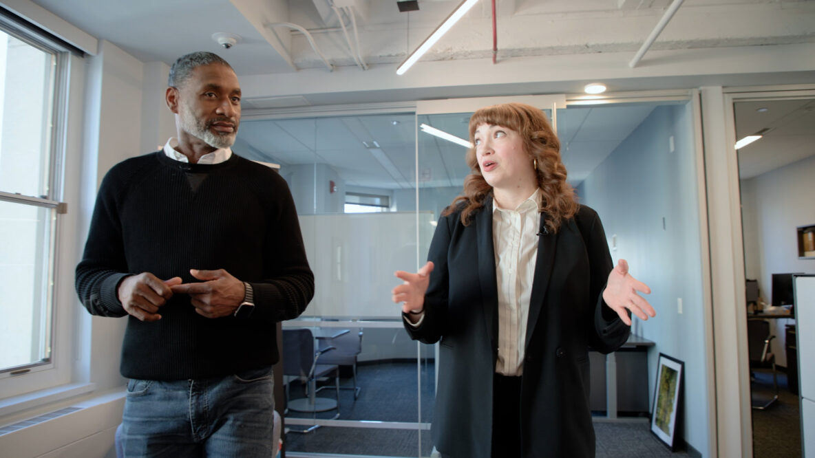 Jen Sabella of Block Club Chicago talks with Charles M. Blow