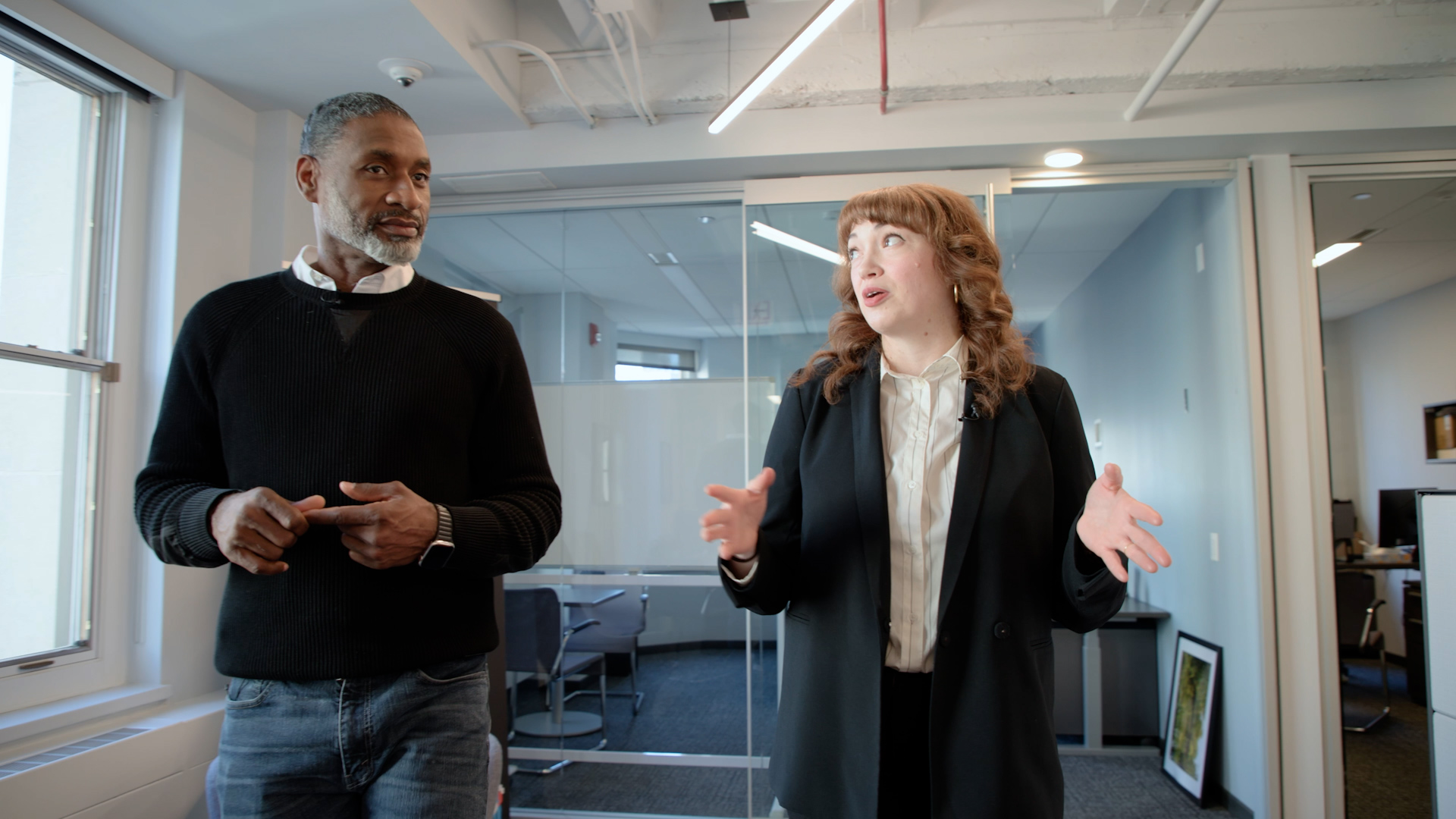 Jen Sabella of Block Club Chicago talks with Charles M. Blow