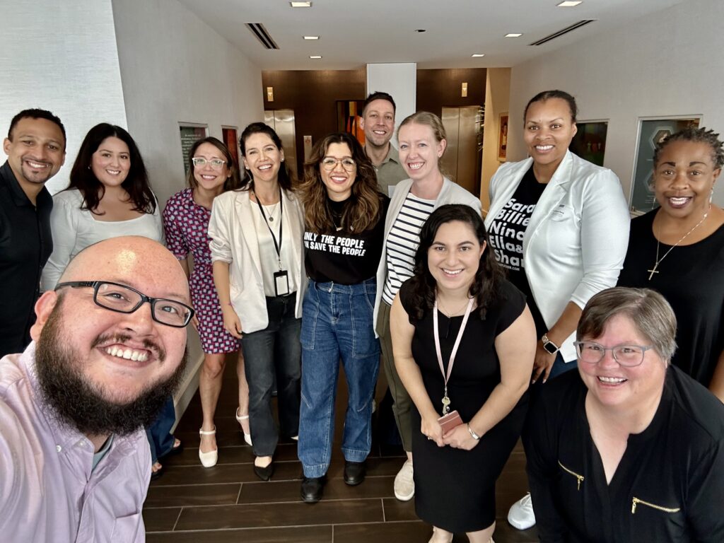 Press Forward Chicago funders gather at a quarterly meeting. Photo by Michael Venegas.